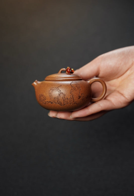 小福袋🧧·刻绘设计款·100cc 原矿极品降坡料 慕古润泽