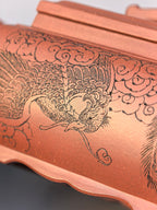 顾景舟大师高徒·双国大师李昌鸿之作【四方桥鼎壶】原矿优质极品紫泥·450cc