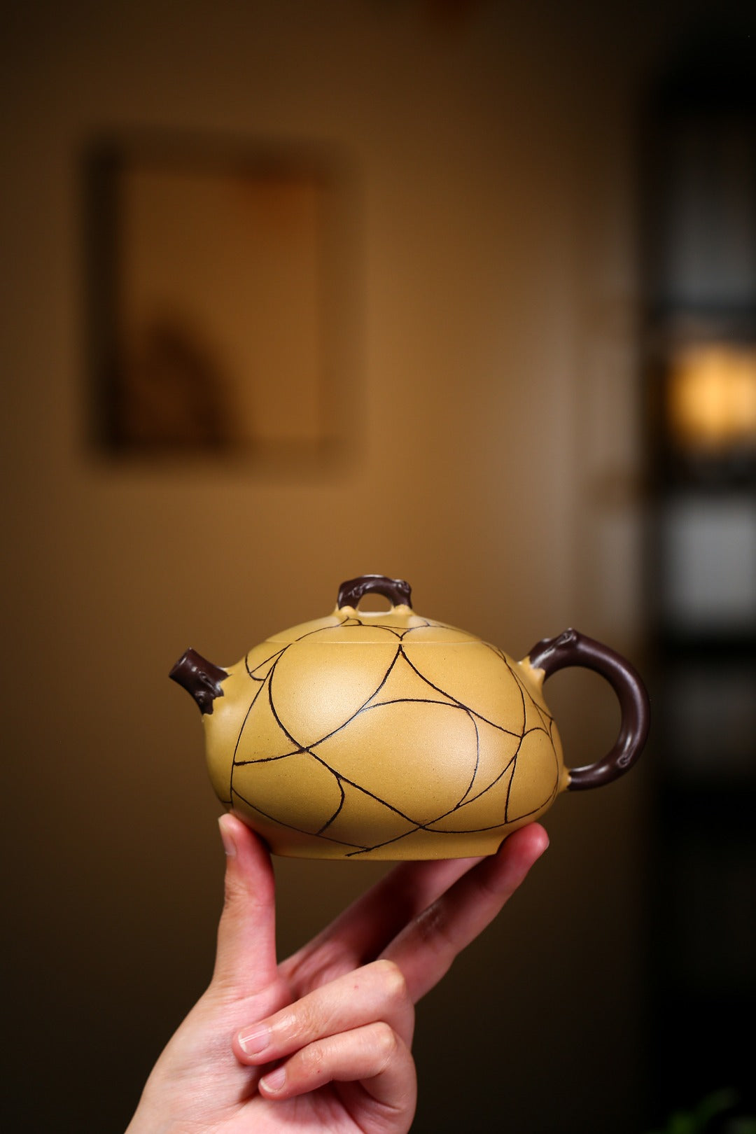 高级工艺美术师·许时娟 亲制【瓜趣壶】原矿臻品 原矿优质段泥 340cc