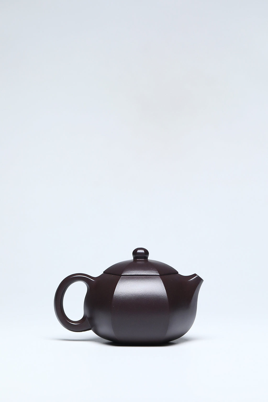 耿浩·方器臻藏 著名方器巨匠臻品·大拍17.6万《六方西施壶》原矿极品老紫泥·220cc