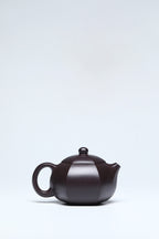 耿浩·方器臻藏 著名方器巨匠臻品·大拍17.6万《六方西施壶》原矿极品老紫泥·220cc