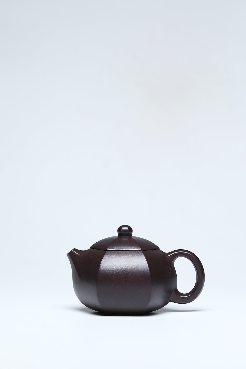 耿浩·方器臻藏 著名方器巨匠臻品·大拍17.6万《六方西施壶》原矿极品老紫泥·220cc
