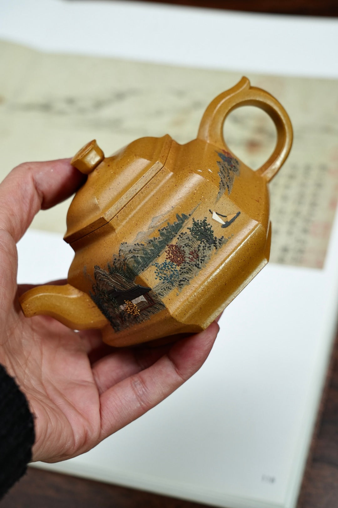 全国陶瓷行业技术能手·耿浩·亲制《合泉壶》原矿极品黄金段泥·230cc