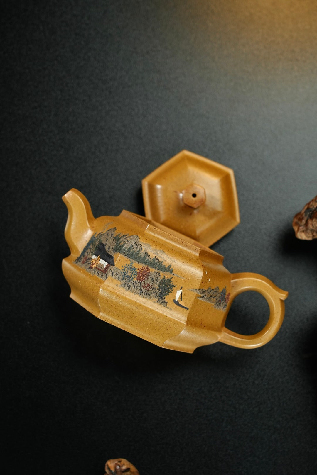 全国陶瓷行业技术能手·耿浩·亲制《合泉壶》原矿极品黄金段泥·230cc