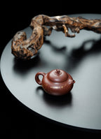 储立之大师 | 中国陶瓷艺术终身成就奖获得者重器【储氏矮文旦壶】原矿梨皮紫泥·240cc