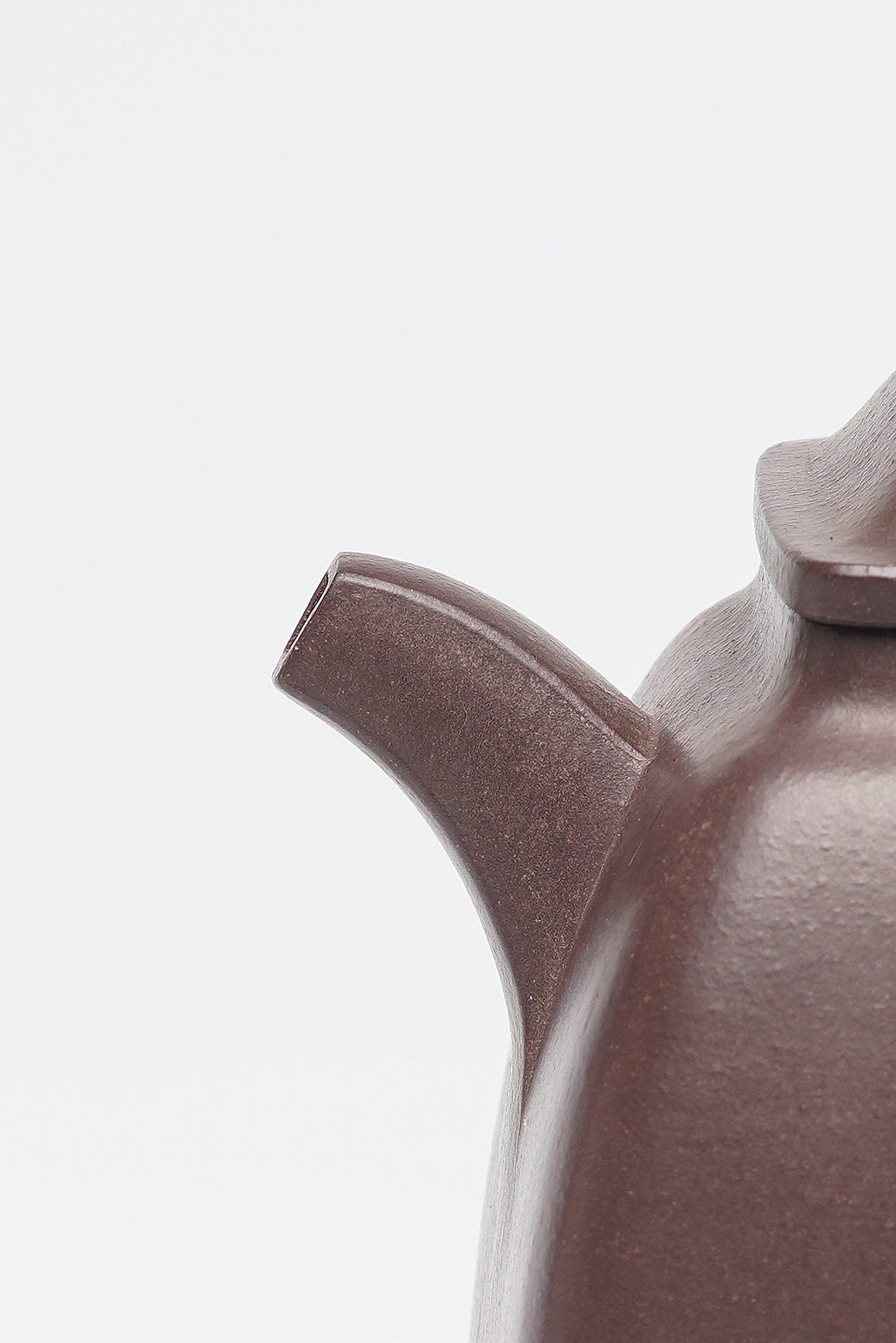 储立之大师 | 中国陶瓷艺术终身成就奖获得者重器【四方宫灯壶】原矿极品紫泥·260cc