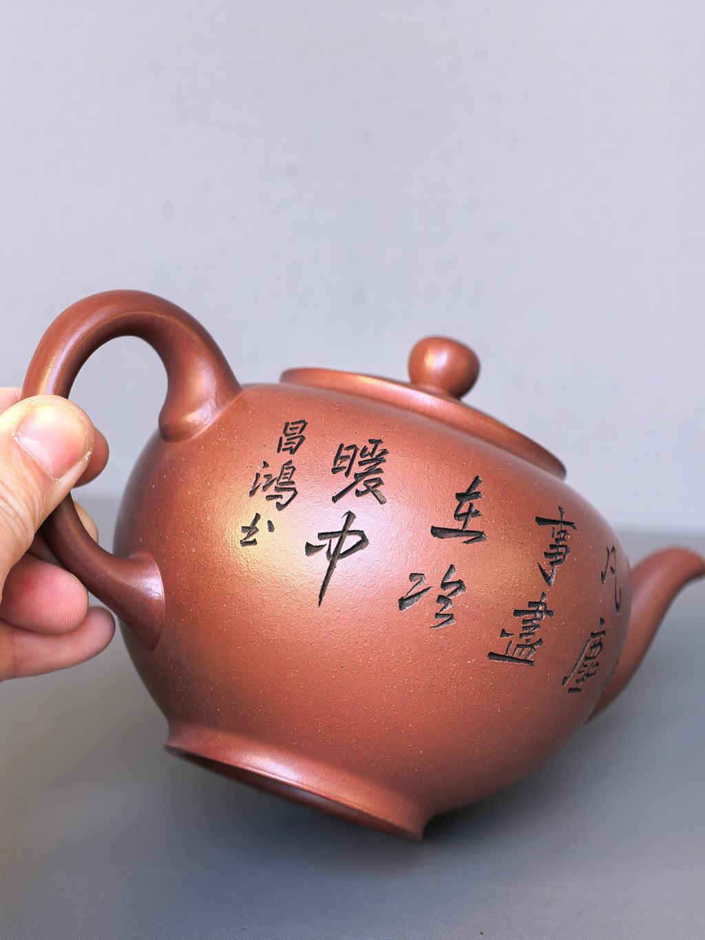 李昌鸿福利🧧紫砂泰斗传承·双国大师匠心之作【景舟点犀壶】原矿优质底槽清·525cc - ZishaTeapotChina
