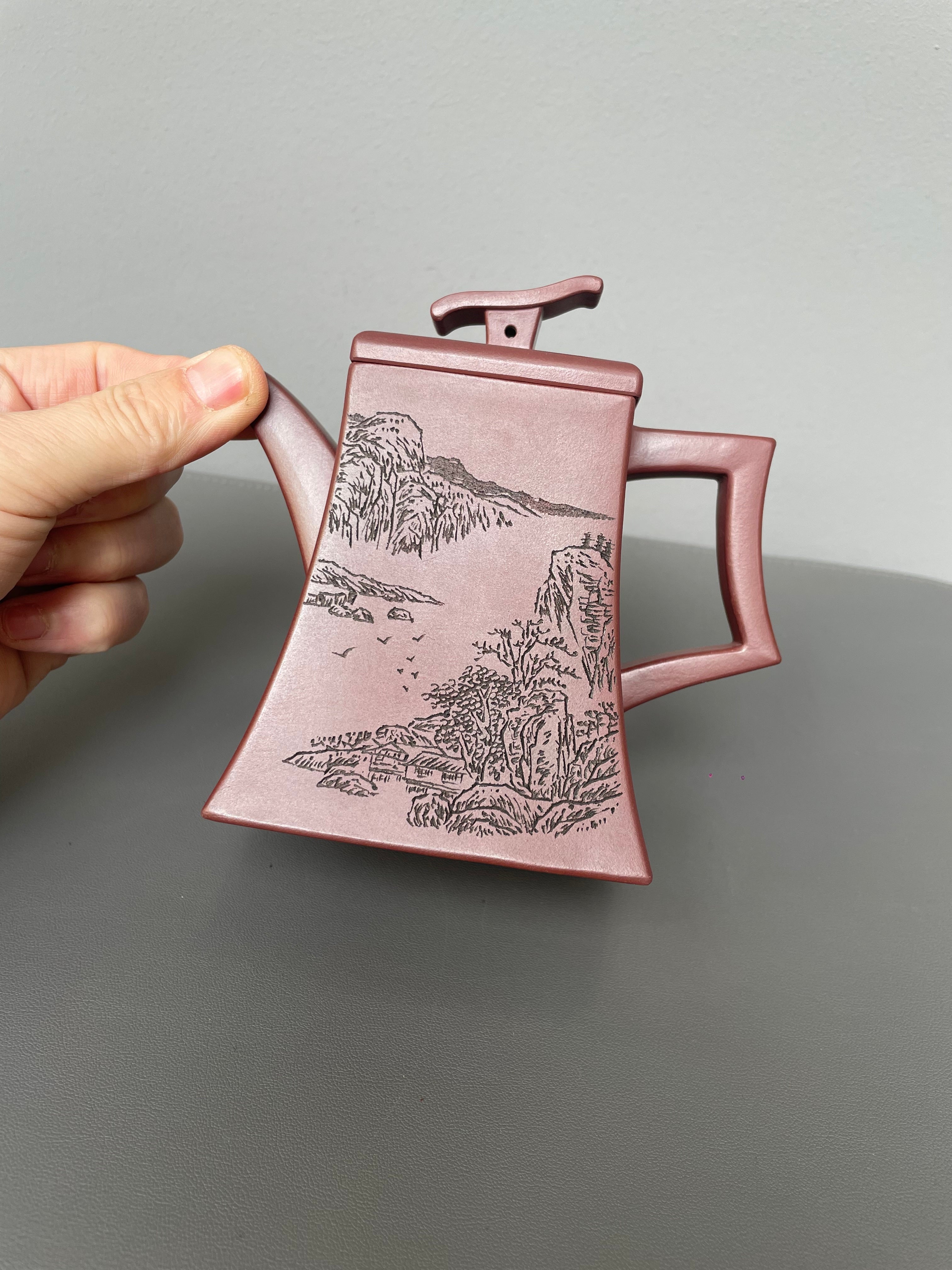 李昌鸿福利🧧紫砂泰斗传承·双国大师匠心之作【帝冠壶】原矿优质龙血砂·400cc