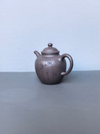 省大师吴培林高徒·工艺师王雅丽制【 橄榄壶 】原矿大水潭天青泥·180cc12