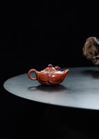储立之大师 | 中国陶瓷艺术终身成就奖获得者重器【鱼化龙壶】原矿优质红泥·220cc