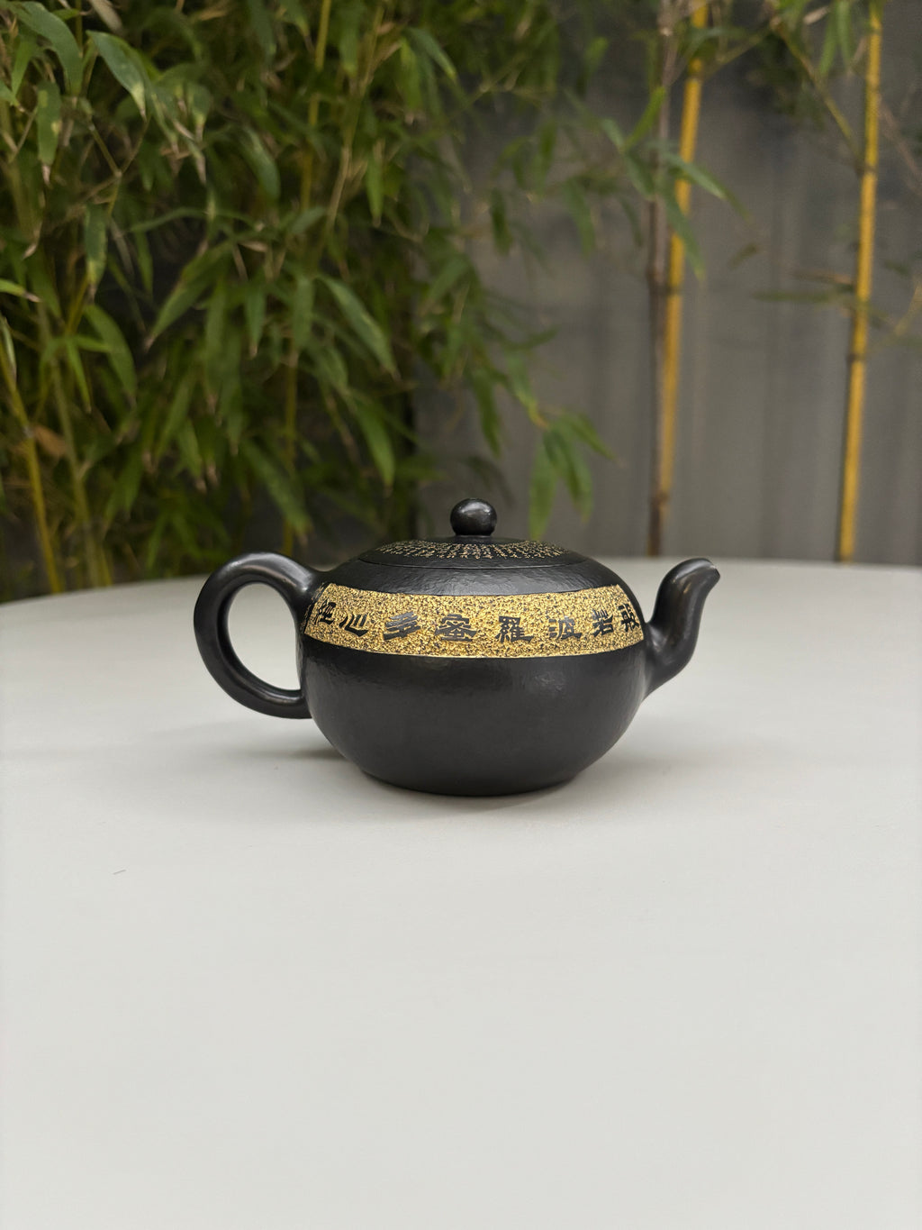 禅意心经·一器传世｜郑求标大师心经至尊藏品·双心经《一粒珠》原矿极品朱泥还原烧 230cc