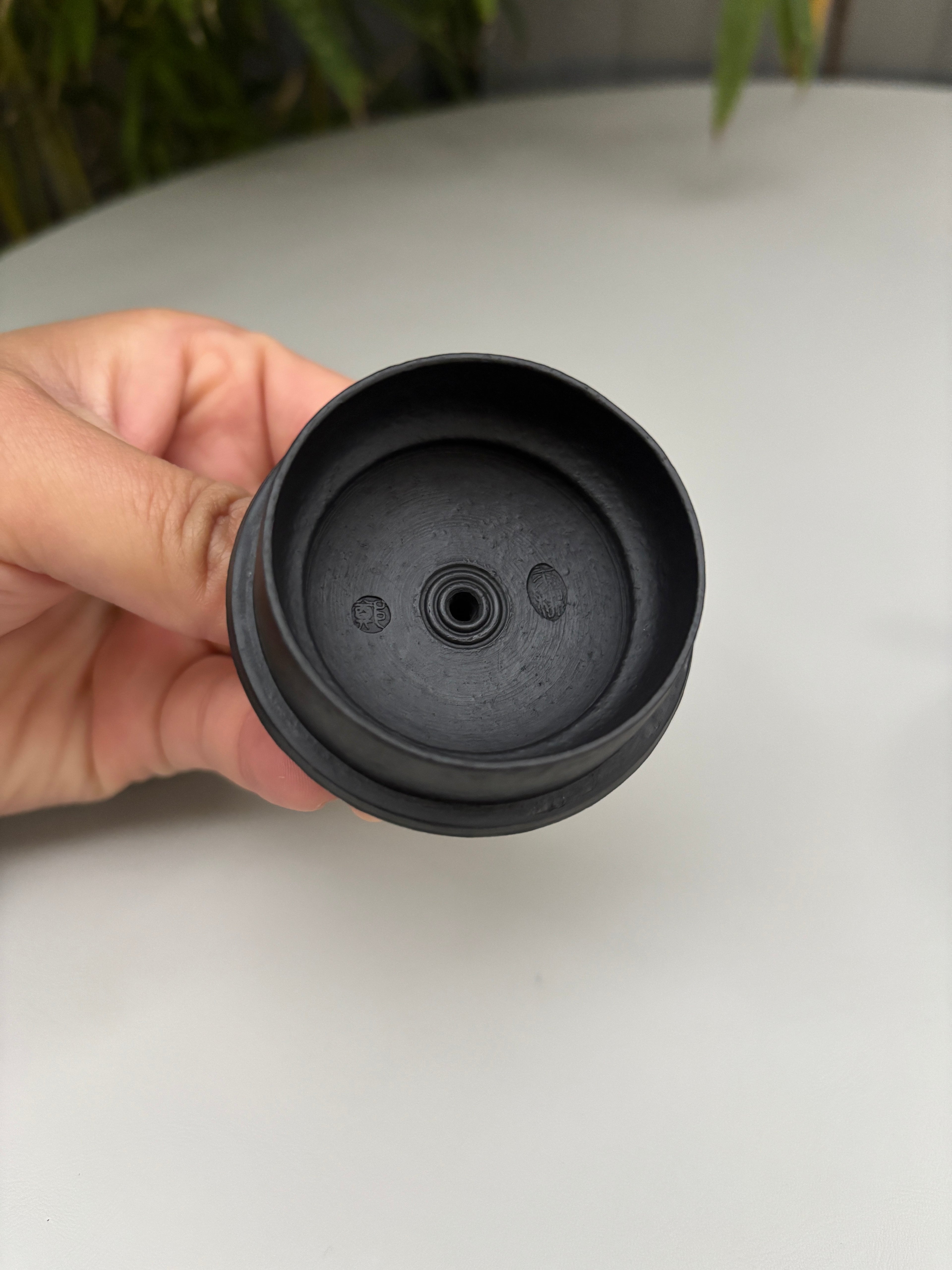 禅意心经·一器传世｜郑求标大师心经至尊藏品·双心经《一粒珠》原矿极品朱泥还原烧 230cc