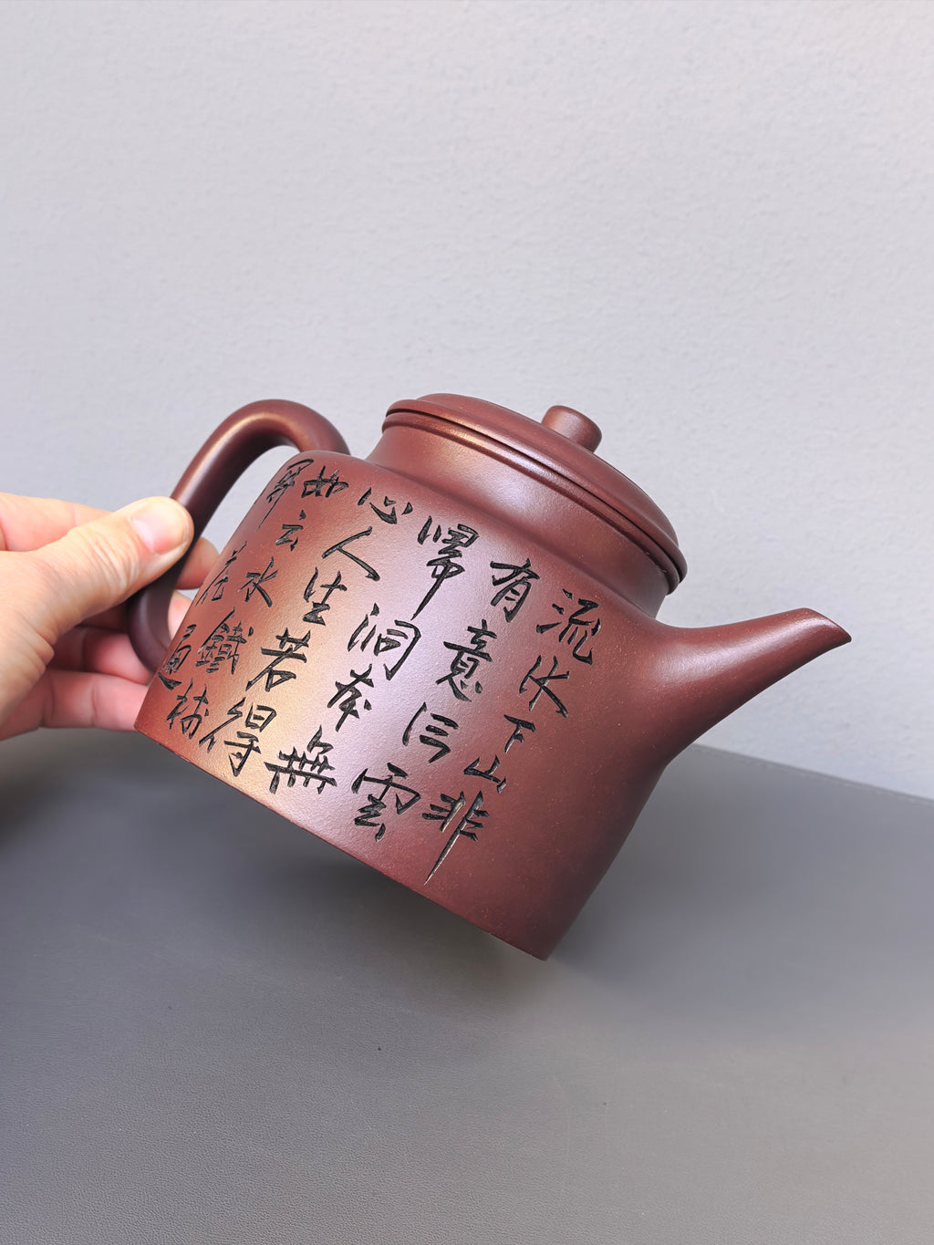 李昌鸿臻品福利🧧紫砂泰斗传承·双国大师匠心之作【高德钟壶】原矿优质紫茄泥·800cc