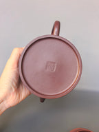 李昌鸿臻品福利🧧紫砂泰斗传承·双国大师匠心之作【高德钟壶】原矿优质紫茄泥·800cc