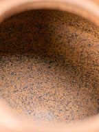 范泽锋嫡传·省大师邱爽紫砂潜力重器【子冶石瓢壶】原矿优质龙骨金砂·380cc