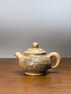 范泽锋嫡传·省大师邱爽紫砂潜力重器【道洪掇只壶】原矿优质本山绿泥柴烧·300cc
