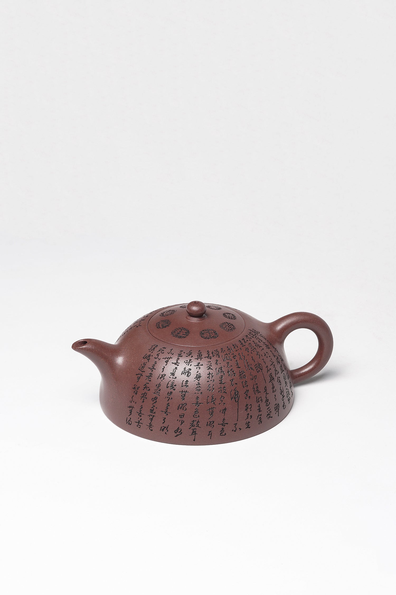 郑求标大师心经至尊藏品·大拍9万+金奖+馆藏《心经半月壶》原矿极品底槽清·320cc