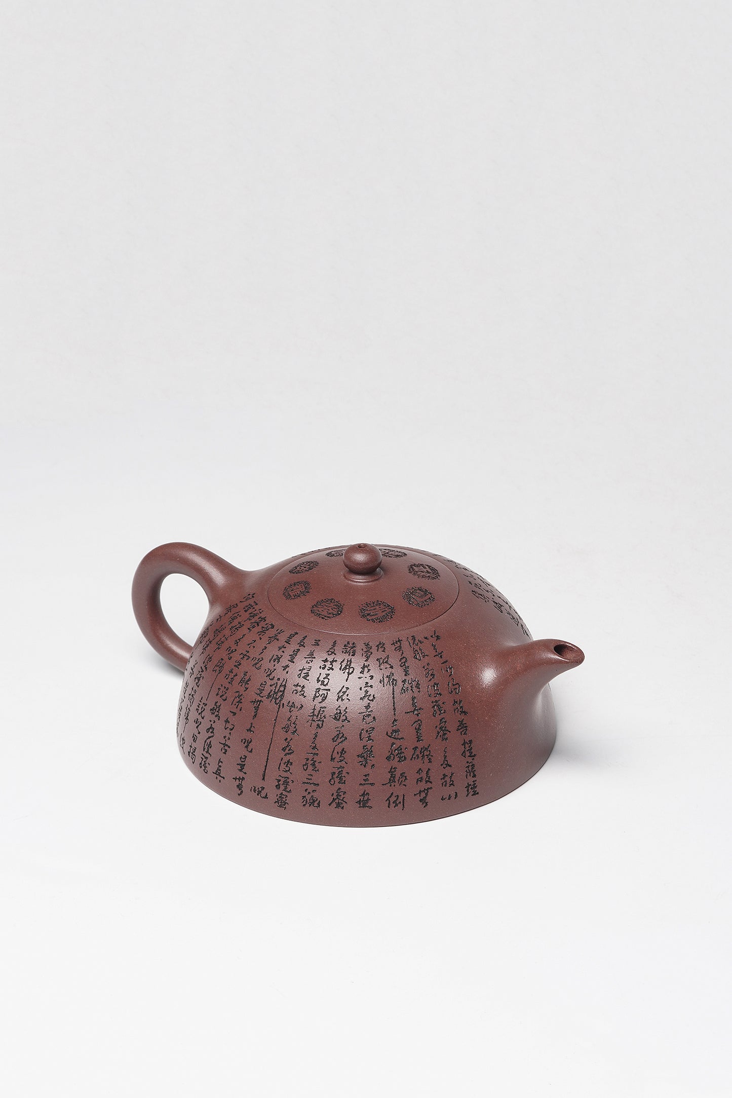 郑求标大师心经至尊藏品·大拍9万+金奖+馆藏《心经半月壶》原矿极品底槽清·320cc