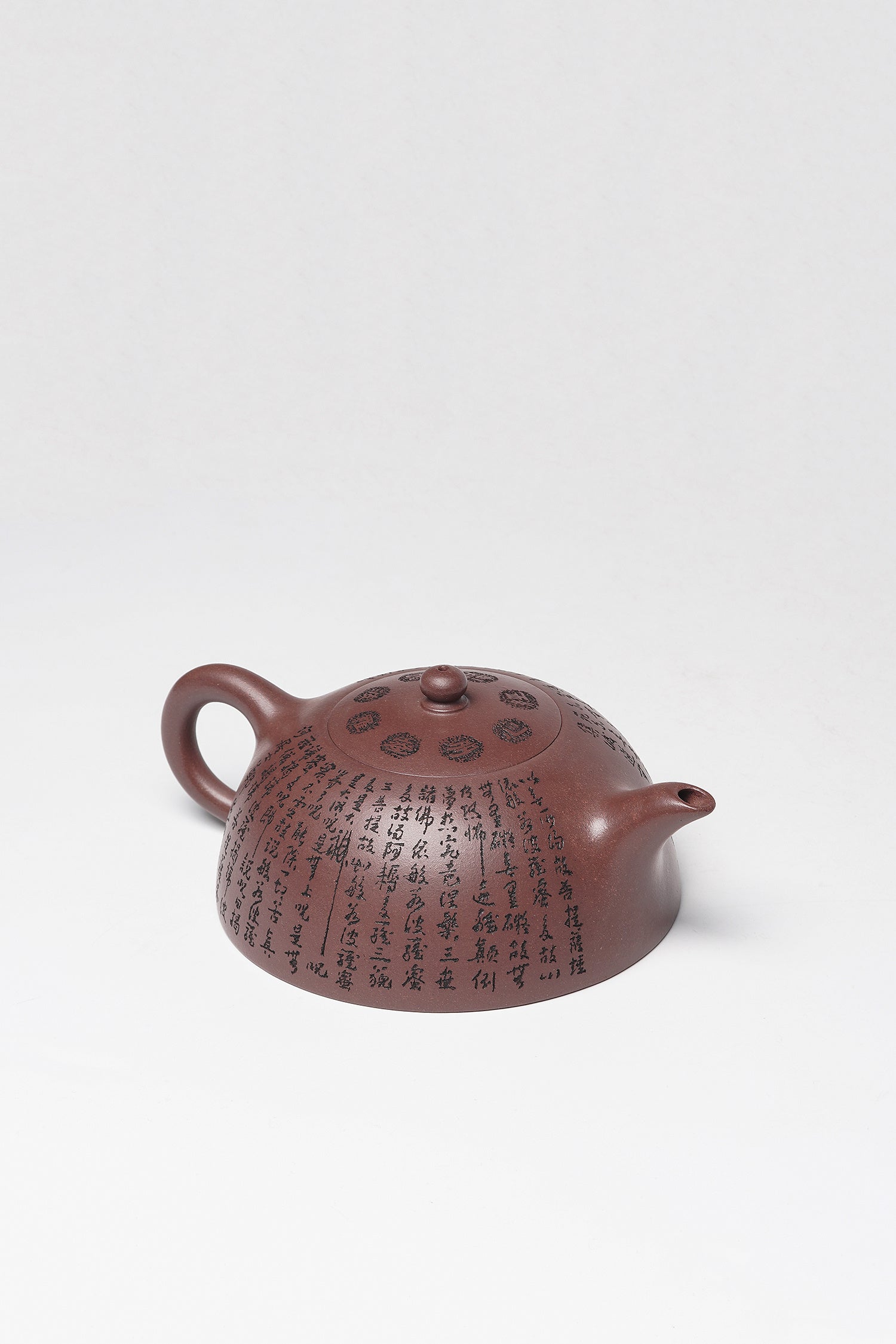 郑求标大师心经至尊藏品·大拍9万+金奖+馆藏《心经半月壶》原矿极品底槽清·320cc