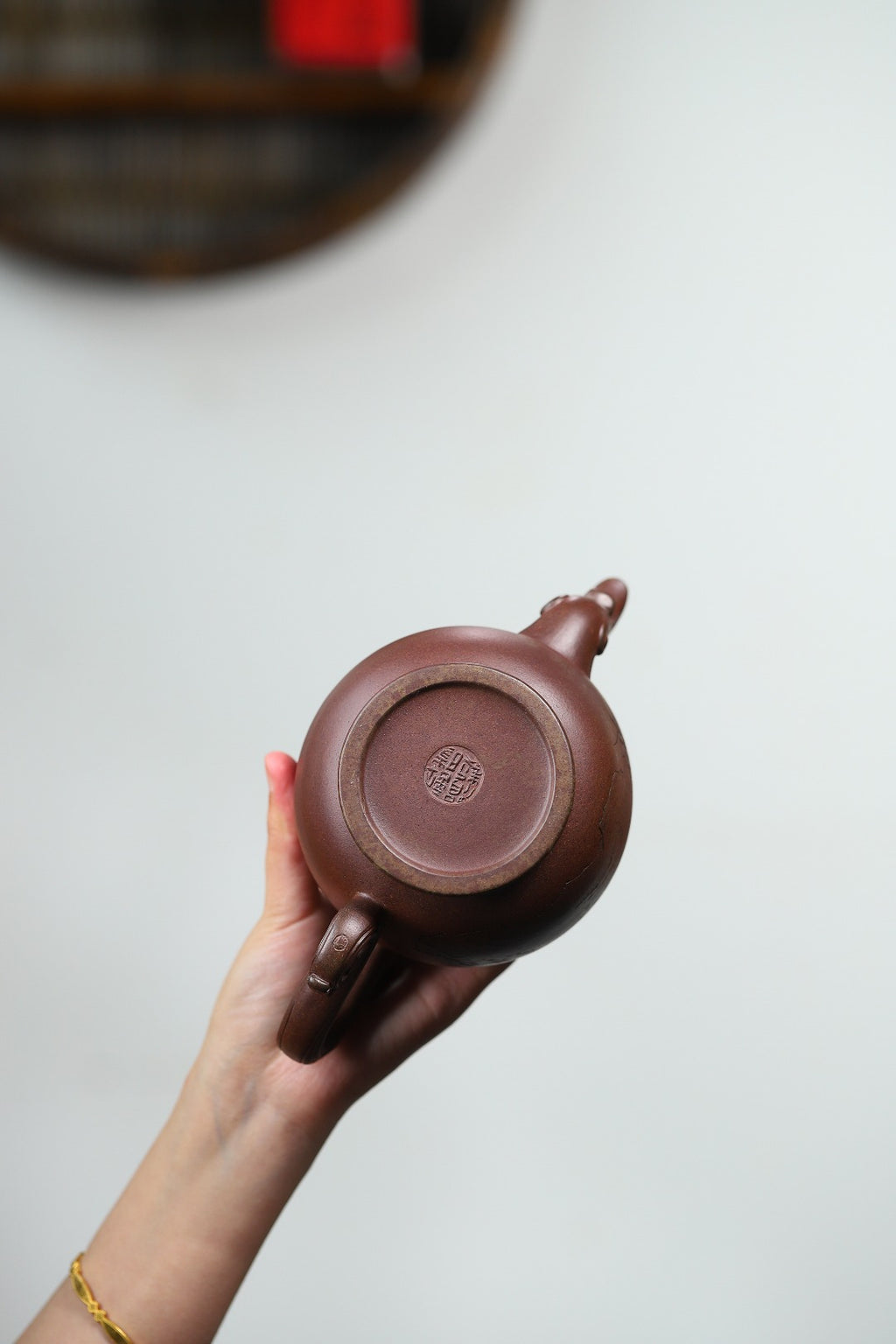 珍藏送礼级紫砂重器｜高级工艺美术师·许时娟 亲制【百鸟朝凤壶】原矿优质紫泥柴烧 560cc