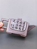 李昌鸿福利🧧紫砂泰斗传承·双国大师匠心之作【儒方壶】原矿优质紫泥·260cc