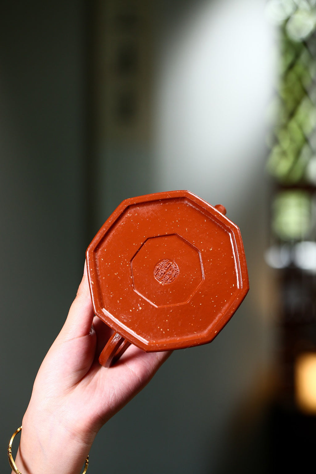 珍藏送礼级紫砂重器｜高级工艺美术师·许时娟 亲制【八方泉涌壶】原矿鱼籽朱泥 260cc