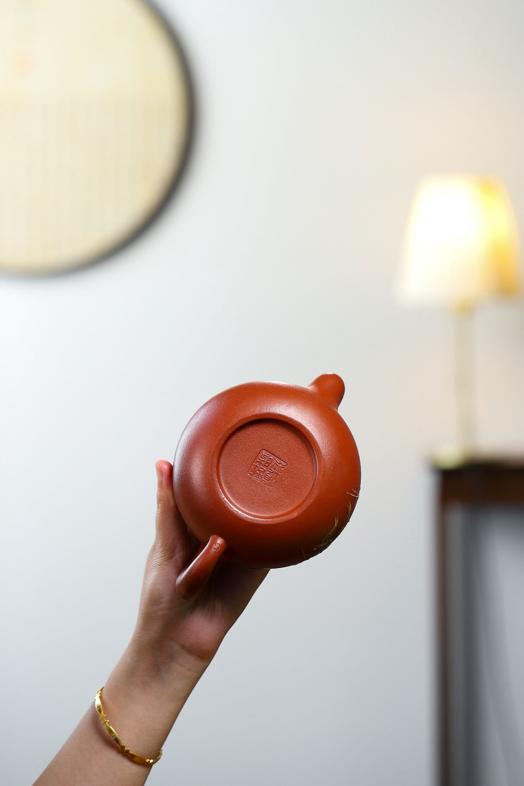 珍藏送礼级紫砂重器｜高级工艺美术师·许时娟 亲制【仿古套组壶】极品红清水泥·320cc