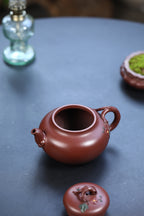 蒋艺华大师·重器传承·紫砂七老花器泰斗蒋蓉·唯一传人佳作【花语壶】原矿极品底槽清·450cc