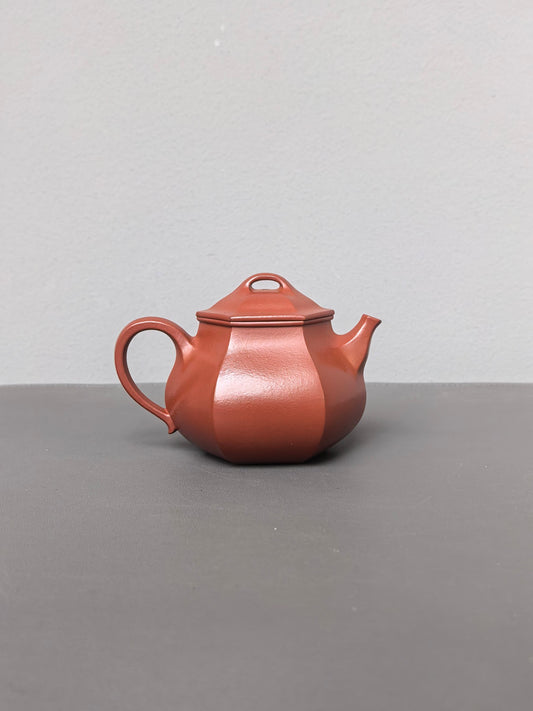 耿浩·方器臻藏 紫砂界80后扛鼎之作·著名方器巨匠臻品《六方灵珠壶》原矿极品大红袍 170cc