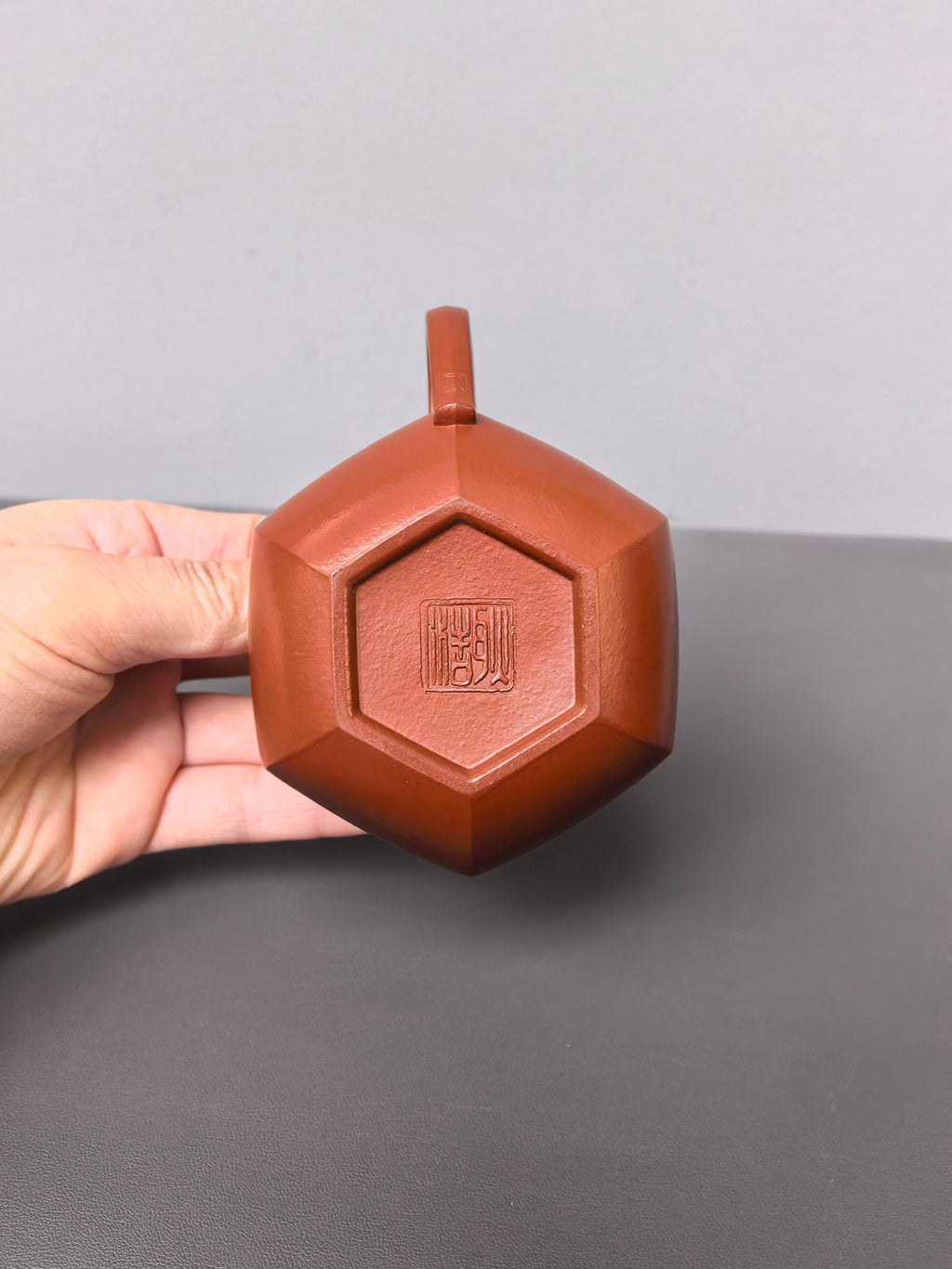 耿浩·方器臻藏 紫砂界80后扛鼎之作·著名方器巨匠臻品《六方灵珠壶》原矿极品大红袍 170cc