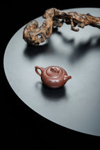 储立之大师 | 中国陶瓷艺术终身成就奖获得者重器【圆意壶】原矿优质特级紫泥 220cc