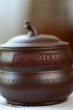 珍藏送礼级紫砂重器｜高级工艺美术师·许时娟 亲制【福禄壶】原矿优质老紫泥 250ccc
