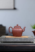 【鸣远四方】 制壶：范俊华（国家级工艺美术师） 泥料：原矿紫泥 容量：325cc
