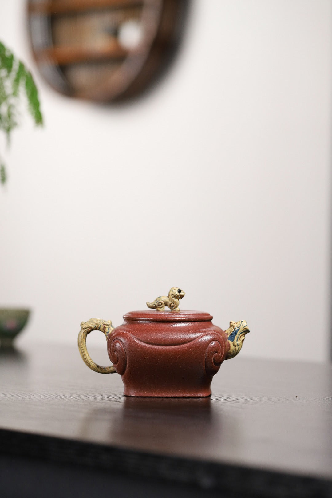 【祥龙献瑞】 泥料：原矿底槽清（绞泥） 容量：300cc    孔数：7孔