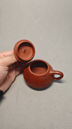 【景舟石瓢】 制壶：陈老师（国家级工艺美术师） 泥料：原矿大红袍 容量：150cc