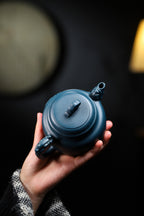 珍藏送礼级紫砂重器｜高级工艺美术师·许时娟 亲制【云龙德钟壶】原矿优质绿泥 320cc
