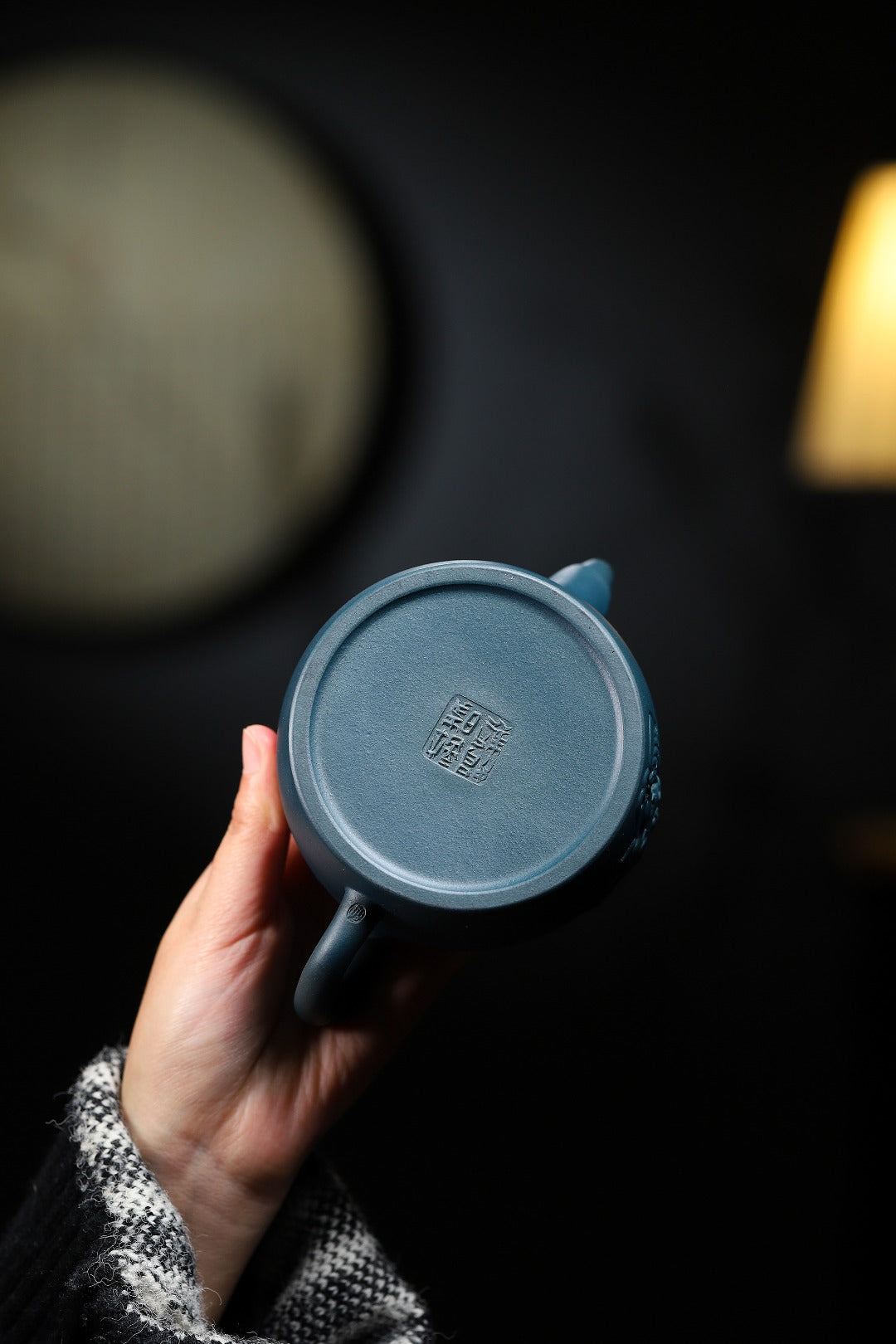 珍藏送礼级紫砂重器｜高级工艺美术师·许时娟 亲制【云龙德钟壶】原矿优质绿泥 320cc