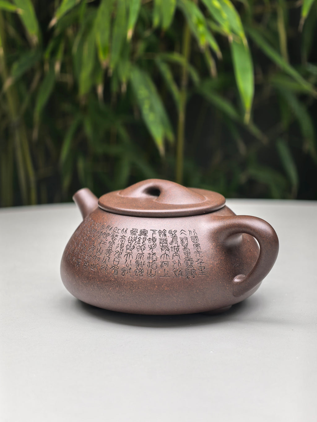 吴培林高徒王雅丽【 景舟石瓢 】珍藏级精品 原矿优质老紫泥 容量:300CC