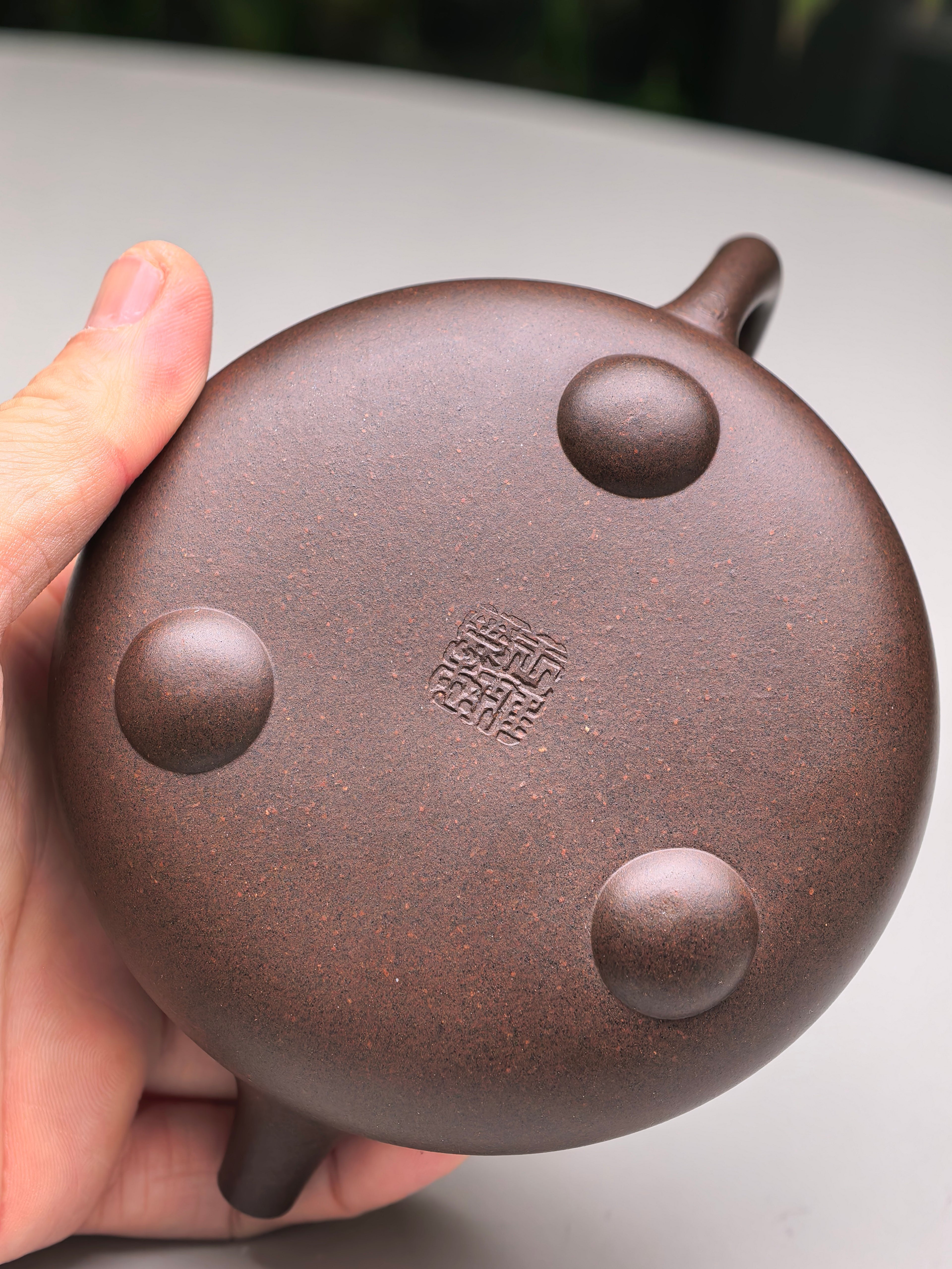 吴培林高徒王雅丽【 景舟石瓢 】珍藏级精品 原矿优质老紫泥 容量:300CC