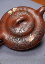 国大师李昌鸿·臻品福利🧧紫砂泰斗顾景舟传承·双国大师匠心之作【景舟线圆壶】家藏原矿极品底槽清 220cc