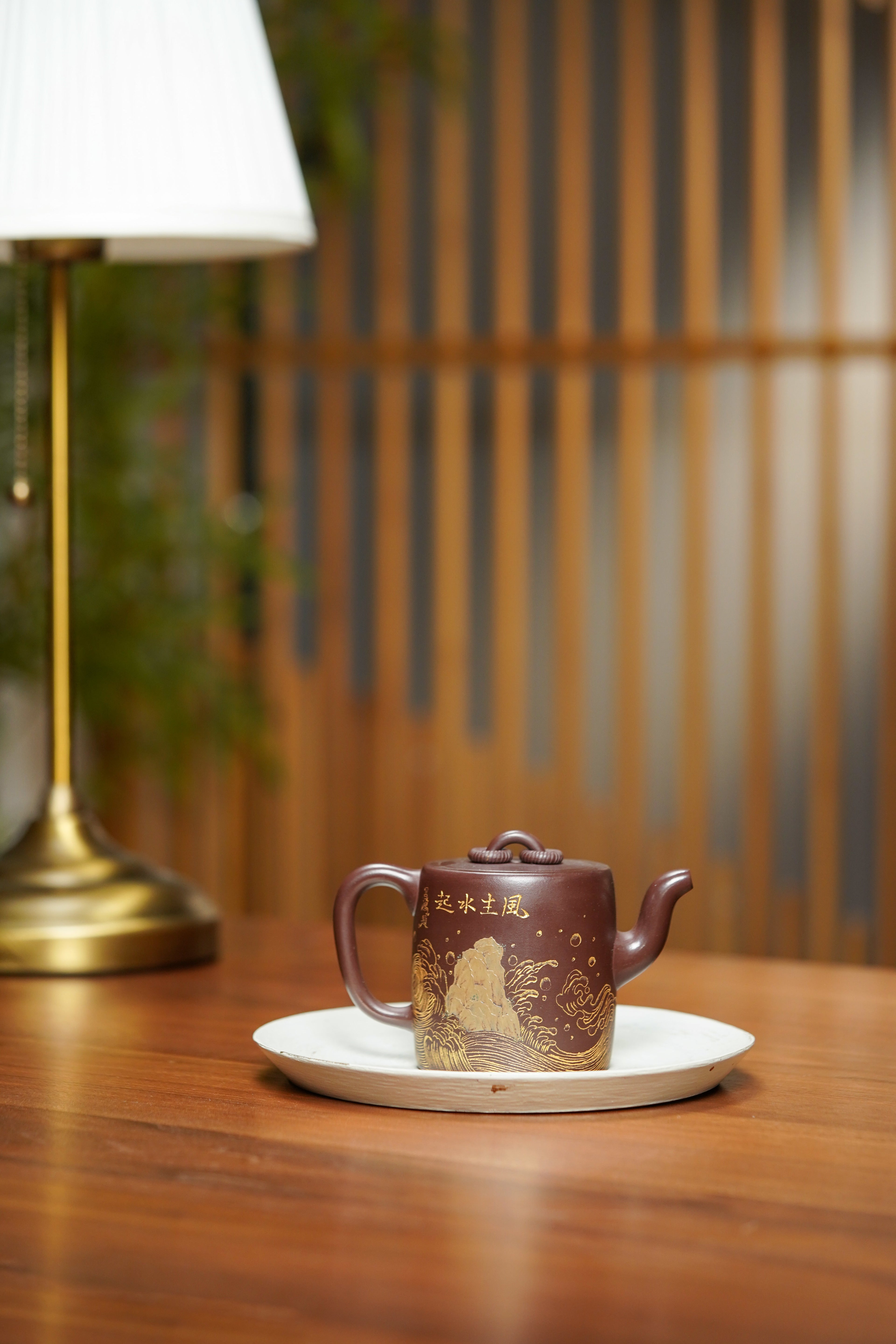 国大师李昌鸿·臻品福利🧧紫砂泰斗顾景舟传承·双国大师匠心之作【景舟双圈壶】家藏原矿极品紫茄泥·280cc