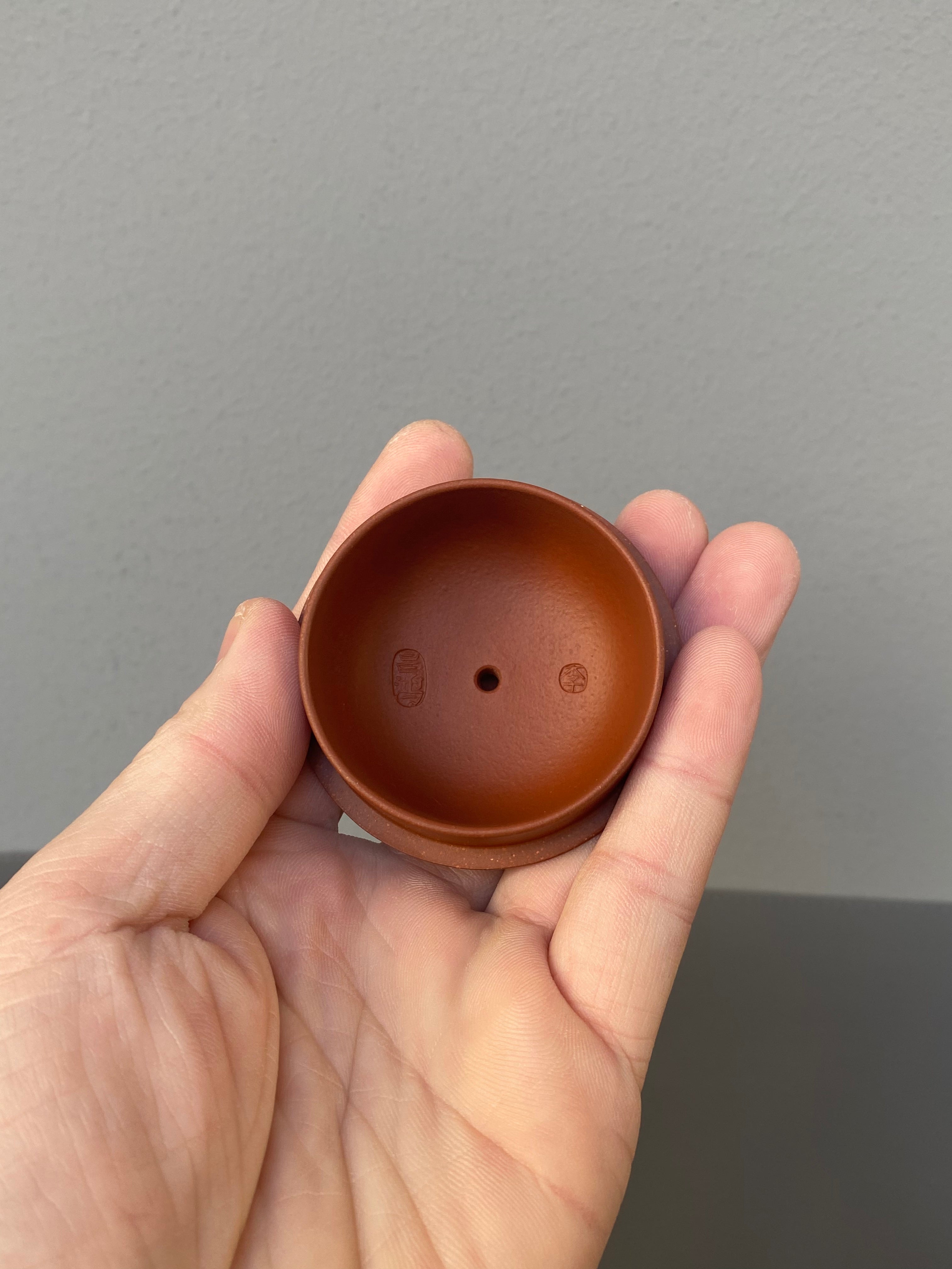 国大师李昌鸿·臻品福利🧧紫砂泰斗顾景舟传承·双国大师匠心之作【秦权壶】家藏原矿优质龙血砂·清水泥 295cc