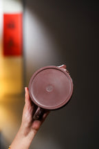 珍藏送礼级紫砂重器｜高级工艺美术师·许时娟 亲制【天际壶】原矿极品老紫泥 400cc