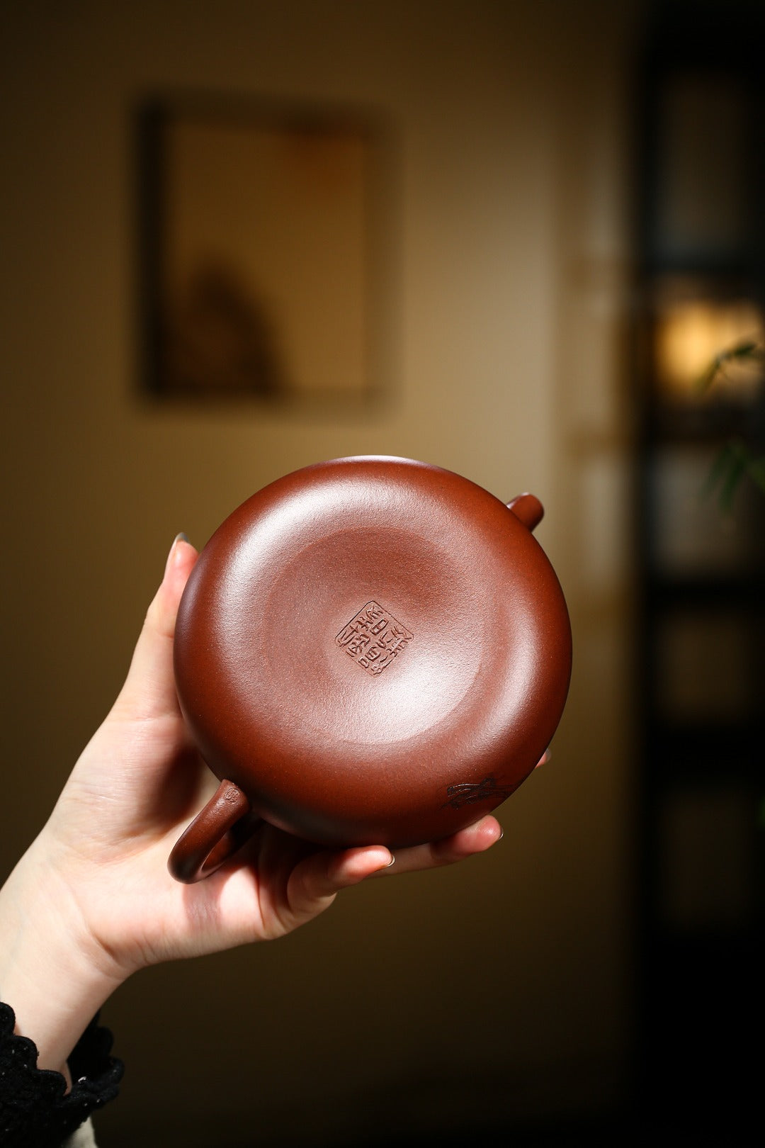 珍藏送礼级紫砂重器｜高级工艺美术师·许时娟 亲制【东瓢壶】原矿极品老紫泥 520cc - ZishaTeapotChina