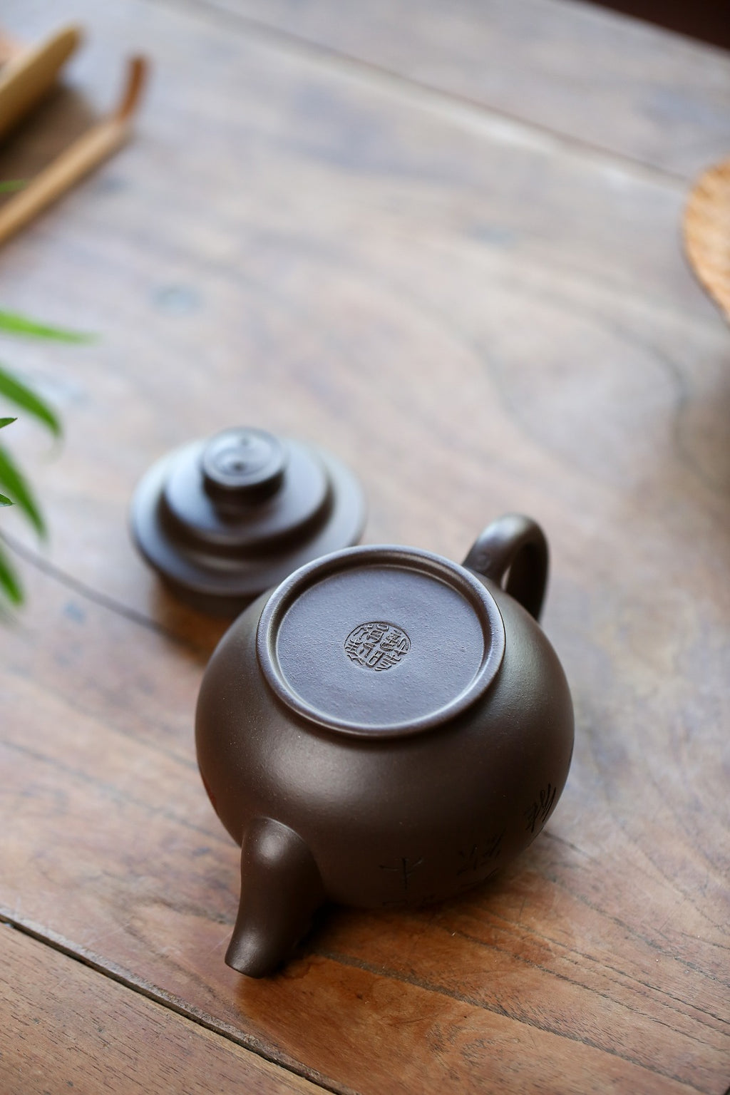 珍藏送礼级紫砂重器｜高级工艺美术师·许时娟 亲制【福至壶】原矿极品老紫泥 370cc - ZishaTeapotChina