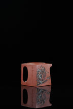 江山入壶·彩刻之巅李峰大师恭王府馆藏臻品《阳羡四方壶》原矿极品底槽清·350cc