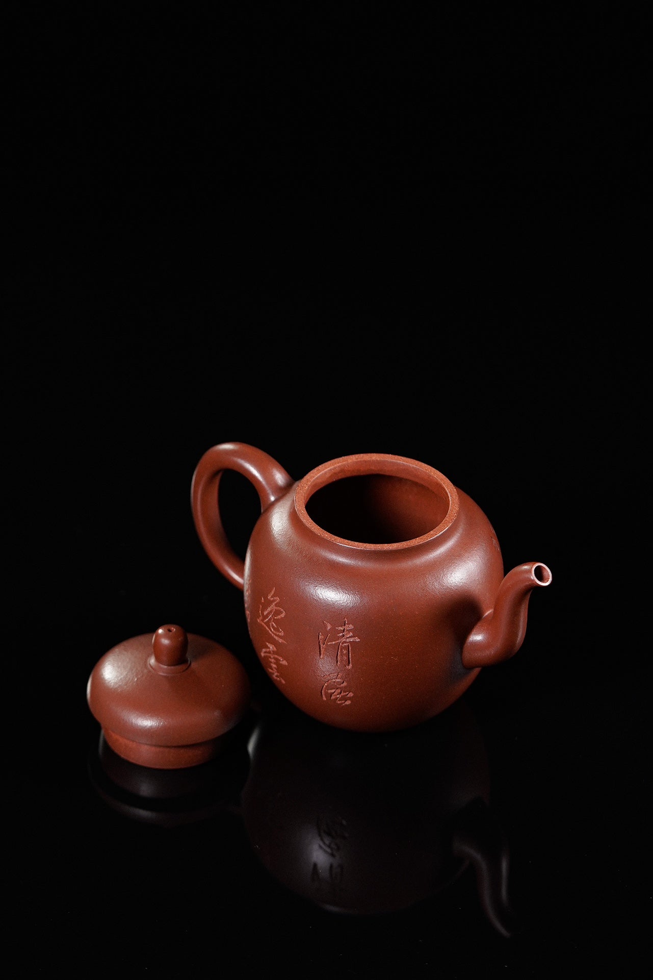 江山入壶·彩刻之巅李峰大师恭王府馆藏臻品《宫灯壶》原矿极品底槽清·250cc