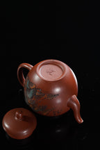 江山入壶·彩刻之巅李峰大师恭王府馆藏臻品《宫灯壶》原矿极品底槽清·250cc