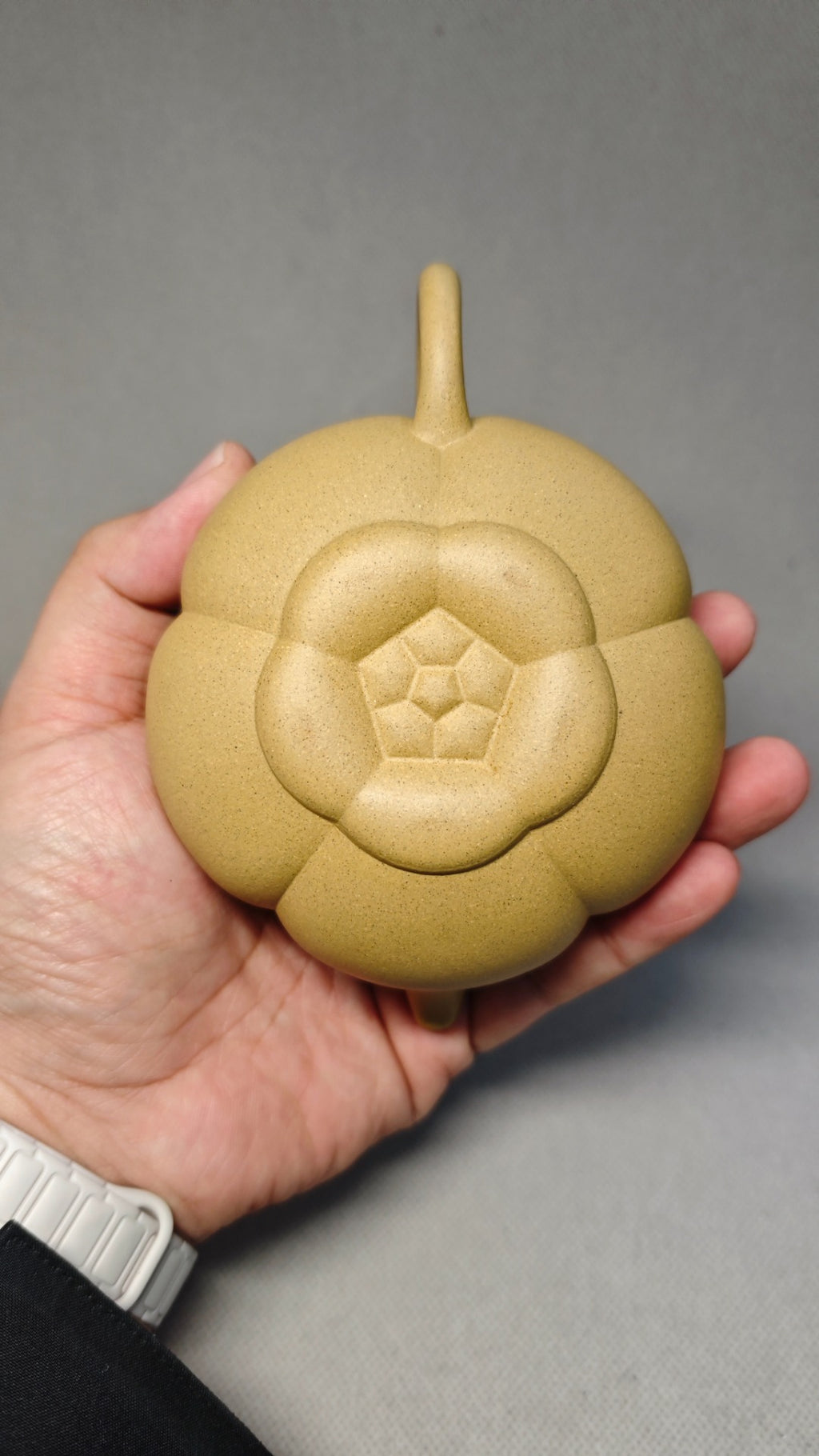 【上合桃】 泥料：原矿本山绿 容量：250cc 孔数：7孔