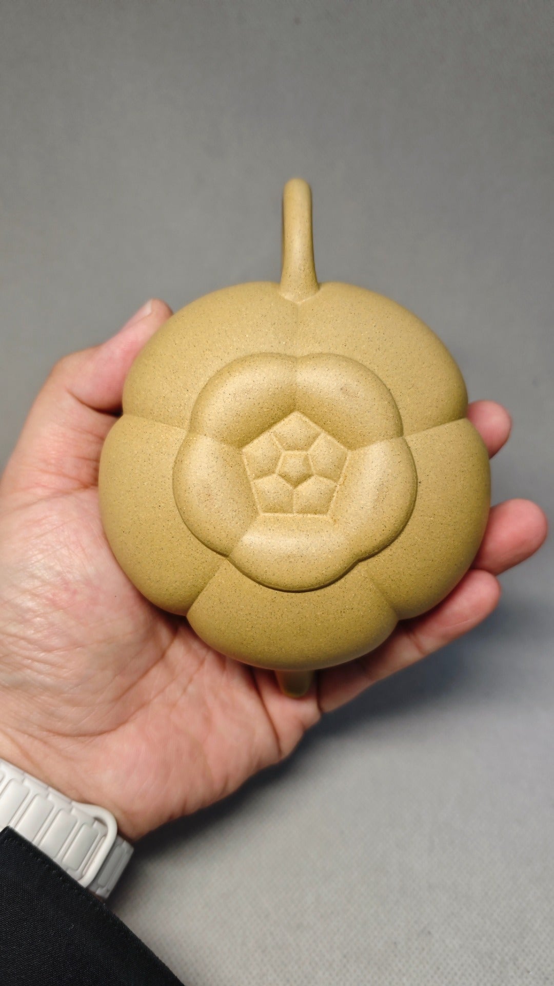 【上合桃】 泥料：原矿本山绿 容量：250cc 孔数：7孔